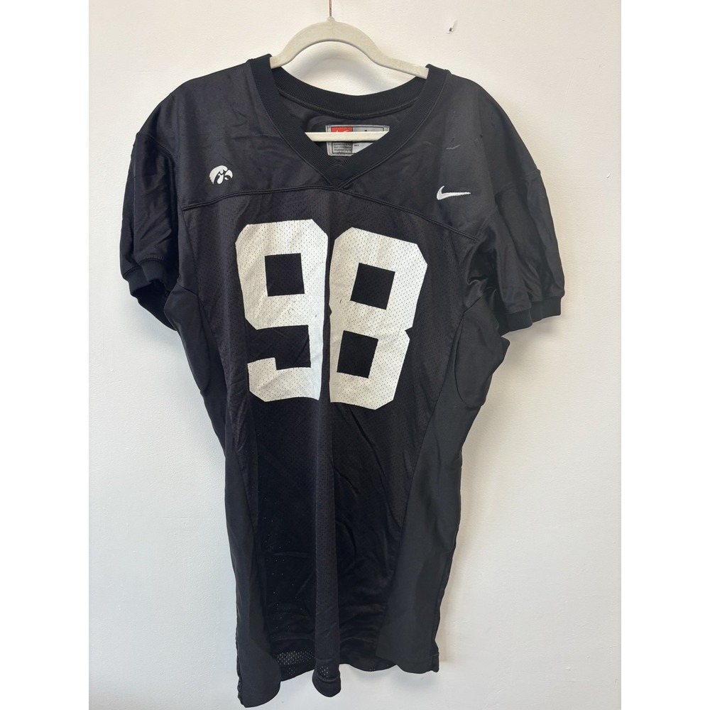 Vintage Iowa Hawkeyes Practice Jersey Mens Medium NCAA Football Nike‎ 98 Mesh